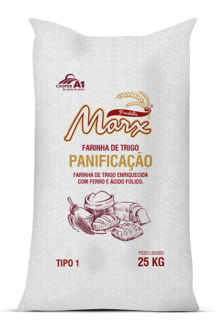 FARINHA DE TRIGO T.1 MARX PANIFICAO 25KG