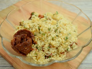 Arroz com tomate seco e palmito - Cerealista Marx