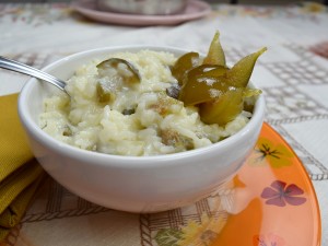 Risoto de Figo com Leite de Coco Cerealista Marx